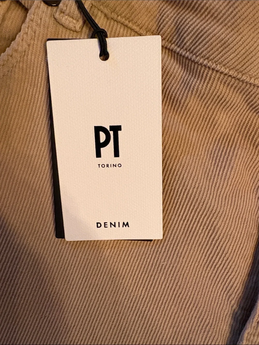NWT PT Torino Jazz Stretch Corduroy 38/35